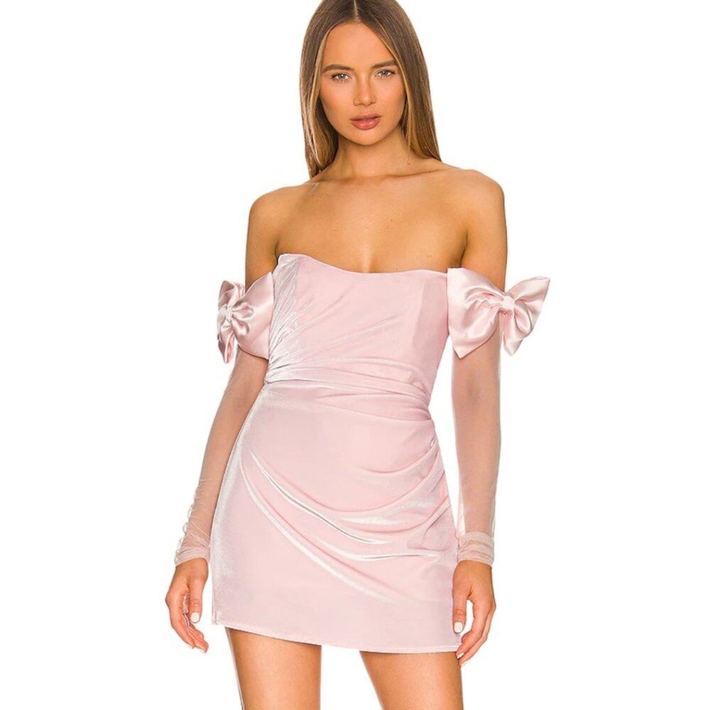 The Bar Dion Dress in Pink NWT Size 12